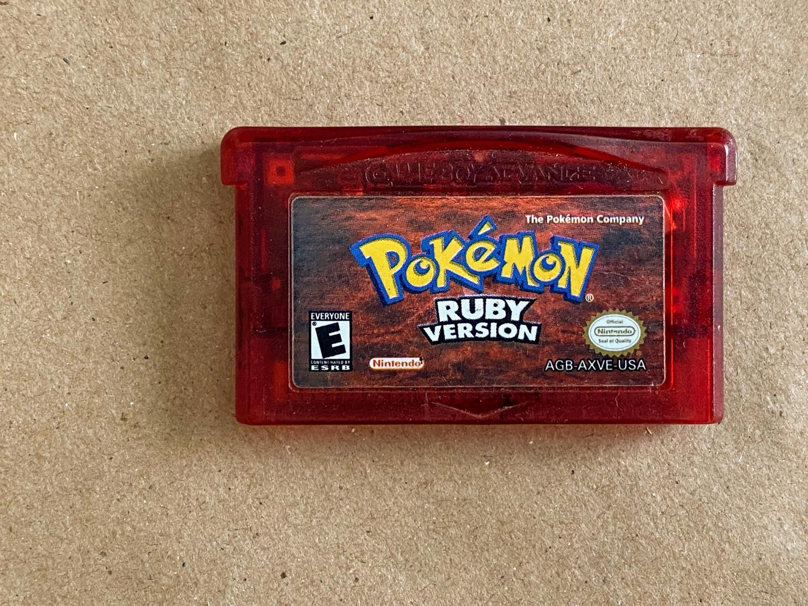 Pokemon Ruby Item only GameBoy Advance