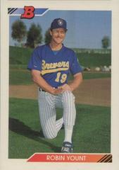 Robin Yount #700 Baseball Cards 1992 Bowman Prices