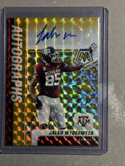 Jalen Wydermyer [Gold] #A-JWY Football Cards 2022 Panini Mosaic Draft Picks Autographs Prices