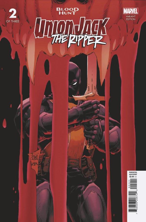 Union Jack the Ripper: Blood Hunt [Tan] #2 (2024) Comic Books Union Jack the Ripper: Blood Hunt