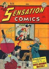 Sensation Comics #56 (1946) Comic Books Sensation Comics Prices