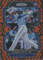 Bobby Witt Jr. [Tiger Stripe Prizm] #33 Baseball Cards 2022 Panini Prizm Prices