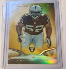 Khalil Mack [Gold Refractor] Football Cards 2014 Topps Platinum Prices