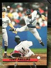 Tony Phillips #5 Baseball Cards 1993 Stadium Club Prices