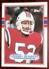 Johnny Rembert #200 Football Cards 1989 Topps Prices