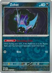 Zubat [Reverse Holo] Pokemon Scarlet & Violet 151 Prices