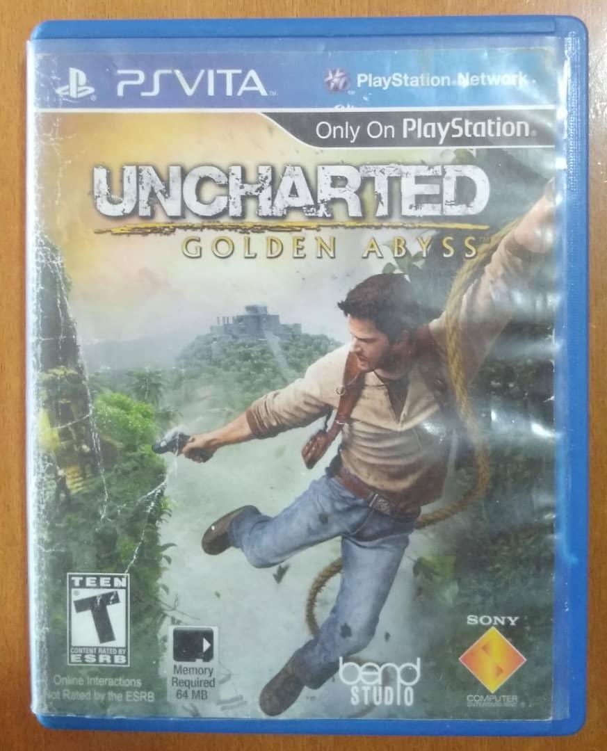 Uncharted Golden Abyss Item and Box only Playstation Vita