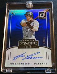Jose Canseco [30/49] #SGS-JC Baseball Cards 2016 Panini Donruss Signature Series Prices