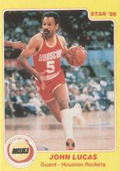 John Lucas #21 Basketball Cards 1986 Star Prices