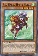 Red Hared Hasty Horse [1st Edition] YuGiOh Flames of Destruction Prices