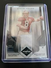 Steve Young [Authentic Game-Worn Jersey] Football Cards 2007 Leaf Limited Prices