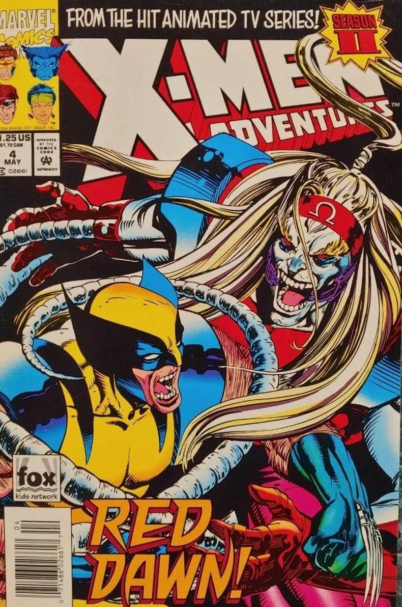 X-Men Adventures [Newsstand] #4 (1994) Comic Books X-Men Adventures