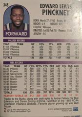 Card Back | Ed Pinkney Basketball Cards 1994 Hoops