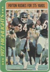 Walter Payton #3 Football Cards 1978 Topps Prices