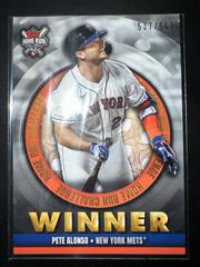 Pete Alonso Baseball Cards 2022 Topps Home Run Challenge Winner Prices