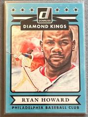Ryan Howard #21 Baseball Cards 2015 Donruss Prices
