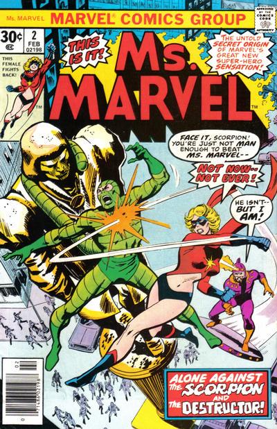 Ms. Marvel #2 (1977) Comic Books Ms. Marvel