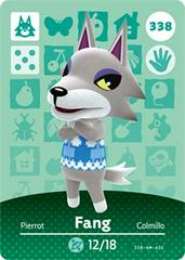 Fang #338 [Animal Crossing Series 4] Amiibo Cards Prices