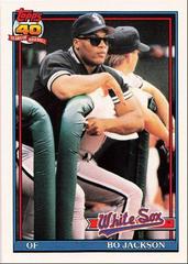 Bo Jackson Baseball Cards 1991 Topps Traded Prices