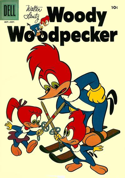 Walter Lantz Woody Woodpecker #39 (1956) Comic Books Walter Lantz Woody Woodpecker