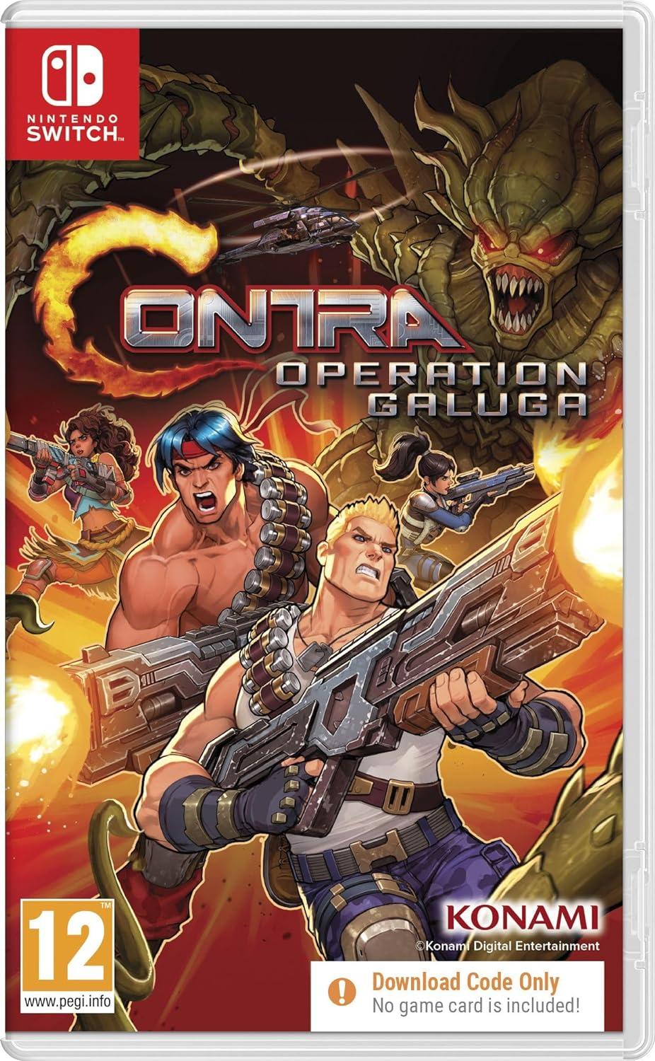 Contra: Operation Galuga [Code In Box] PAL Nintendo Switch