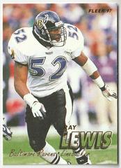 Ray Lewis #43 Football Cards 1997 Fleer Prices