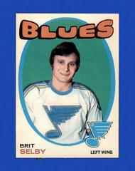 Brit Selby #226 Hockey Cards 1971 O-Pee-Chee Prices