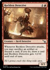 Reckless Detective [Foil] #141 Magic Murders at Karlov Manor Prices