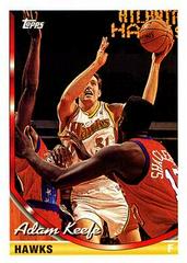 Adam Keefe #157 Basketball Cards 1993 Topps Prices