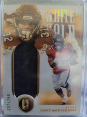 David Montgomery #WG-DMO Football Cards 2022 Panini Gold Standard White Relics Prices