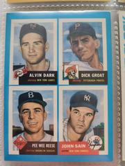 Dark,Groat,Reese,Sain Baseball Cards 1992 Bazooka Prices