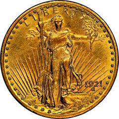 1921 Coins Saint-Gaudens Gold Double Eagle Prices