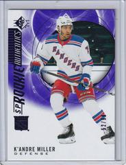 K'Andre Miller [Purple] Hockey Cards 2020 SP Prices