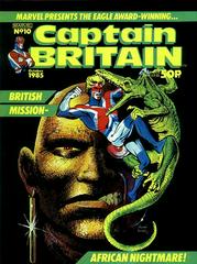 Captain Britain #10 (1985) Comic Books Captain Britain Prices