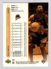 Back | Erick Dampier Basketball Cards 2001 Upper Deck