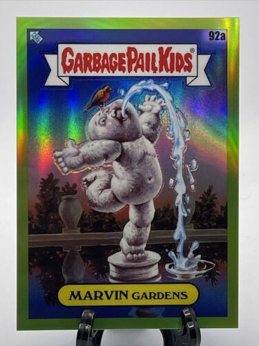 MARVIN Gardens [Green] #92a 2020 Garbage Pail Kids Chrome