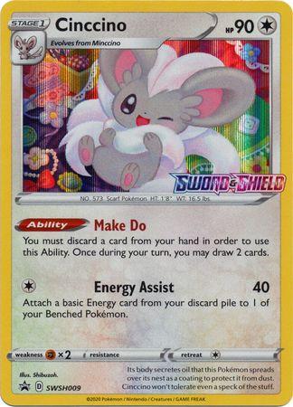 Cinccino #SWSH009 Pokemon Promo