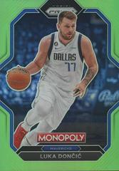 Luka Doncic [Neon Green] #PS1 Basketball Cards 2022 Panini Prizm Monopoly All Stars Prices