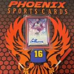 Cameron Thomas [Red] Basketball Cards 2021 Panini Recon Rookie Signatures Prices