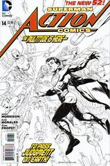 Action Comics [Morales Sketch] #14 (2013) Comic Books Action Comics Prices