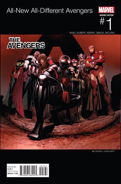 All New, Different Avengers [Hip Hop] #1 (2015) Comic Books All-New, All-Different Avengers