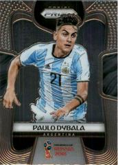 Paulo Dybala #10 Soccer Cards 2018 Panini Prizm World Cup Prices
