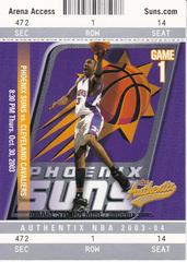 Amare Stoudemire Basketball Cards 2003 Fleer Authentix Prices