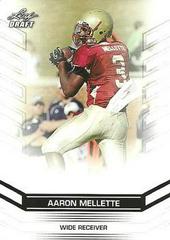 Aaron Mellette Football Cards 2013 Leaf Draft Prices
