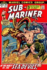 Sub-Mariner #54 (1972) Comic Books Sub-Mariner Prices