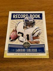 LaDainian Tomlinson Football Cards 2020 Panini Legacy Record Book Prices