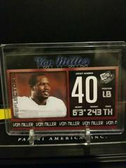 Von Miller [Reflectors Blue] #39 Football Cards 2011 Press Pass Prices