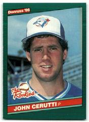 John Cerutti Baseball Cards 1986 Donruss Rookies Prices