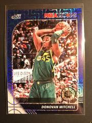 Donovan Mitchell [Blue Mojo] #185 Basketball Cards 2019 Panini Hoops Premium Stock Prices