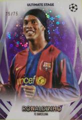 Ronaldinho [Purple] #USC-13 Soccer Cards 2023 Topps UEFA Club Ultimate Stage Prices